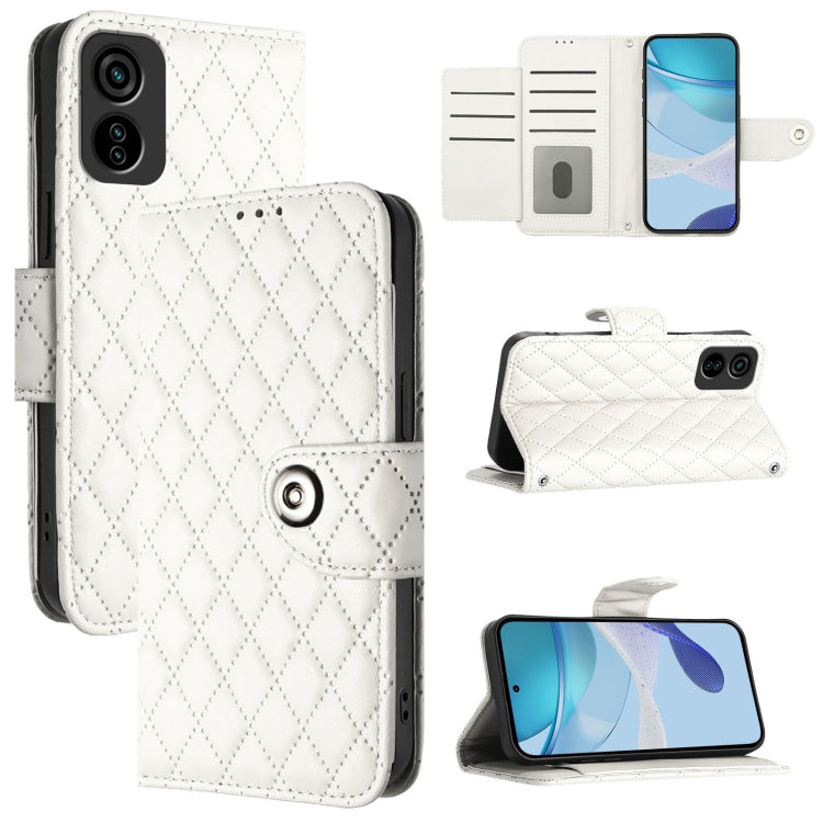 Rhombic Texture Flip Leather Phone Case with Lanyard, For Tecno Pop 6c / itel A18, For Tecno Spark 10 Pro Magic Magenta, For Tecno Camon 30 Premier 5G, For Tecno Pova 6 Neo, For Tecno Pova 6 4G, For Tecno Pova 6 Pro / Pova 6 5G, For Tecno Camon 30 Pro ...