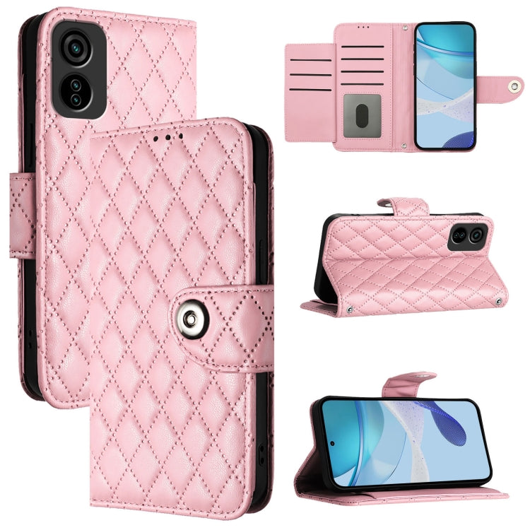 Rhombic Texture Flip Leather Phone Case with Lanyard, For Tecno Pop 6c / itel A18, For Tecno Spark 10 Pro Magic Magenta, For Tecno Camon 30 Premier 5G, For Tecno Pova 6 Neo, For Tecno Pova 6 4G, For Tecno Pova 6 Pro / Pova 6 5G, For Tecno Camon 30 Pro ...