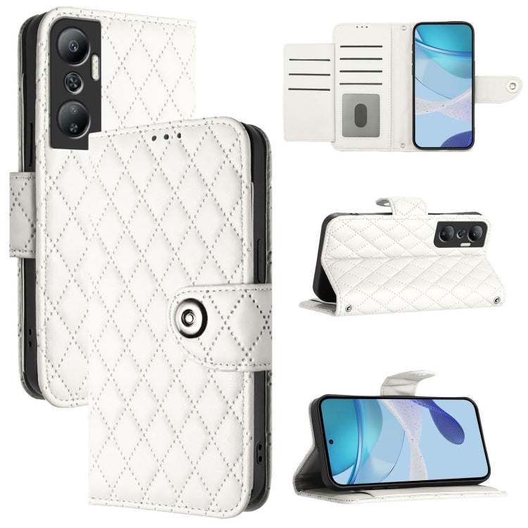 Rhombic Texture Flip Leather Phone Case with Lanyard, For Infinix Hot 20 5G, For Infinix Smart 7 X6515, For Infinix Hot 20i X665E, For Infinix Hot 20 Play, For Infinix Hot 20 4G X6826, For Infinix Zero 20, For Infinix Note 12 Pro / Note 12 2023        ...