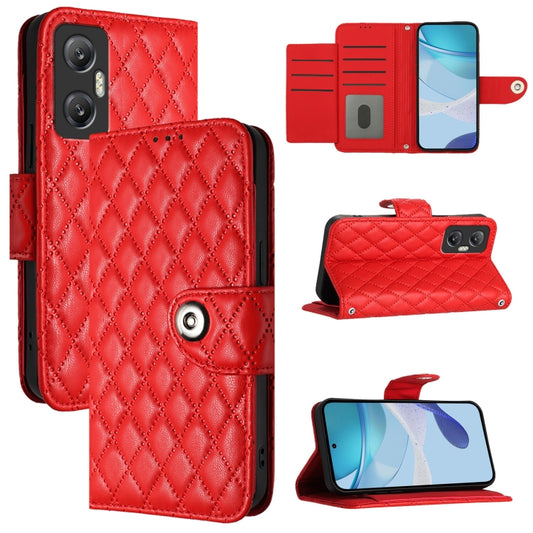 Rhombic Texture Flip Leather Phone Case with Lanyard, For Infinix Hot 20 5G, For Infinix Smart 7 X6515, For Infinix Hot 20i X665E, For Infinix Hot 20 Play, For Infinix Hot 20 4G X6826, For Infinix Zero 20, For Infinix Note 12 Pro / Note 12 2023        ...