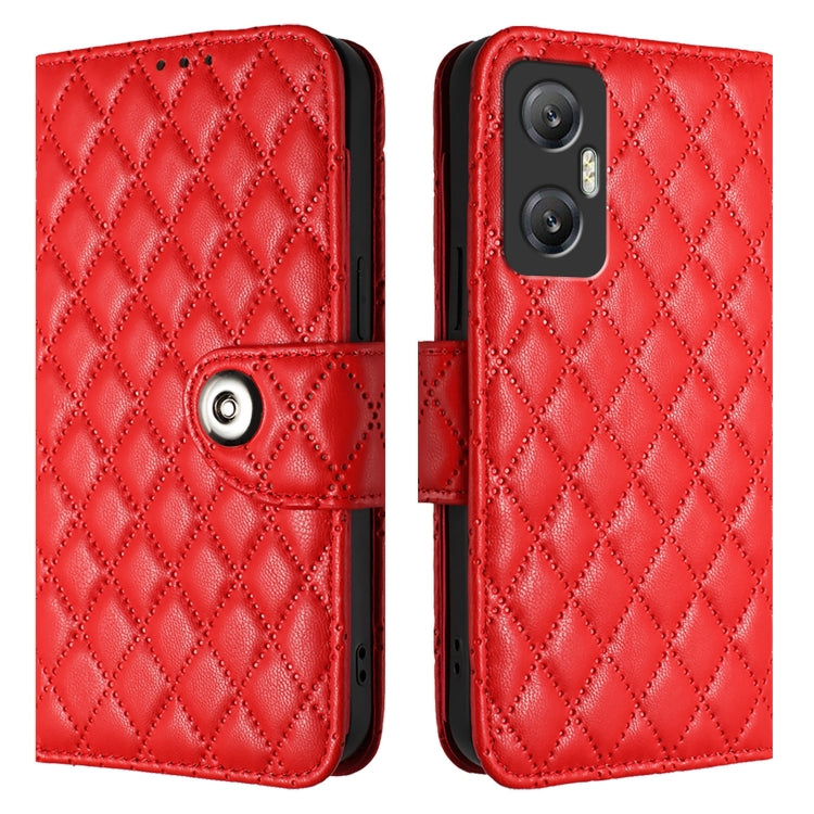 Rhombic Texture Flip Leather Phone Case with Lanyard, For Infinix Hot 20 5G, For Infinix Smart 7 X6515, For Infinix Hot 20i X665E, For Infinix Hot 20 Play, For Infinix Hot 20 4G X6826, For Infinix Zero 20, For Infinix Note 12 Pro / Note 12 2023        ...