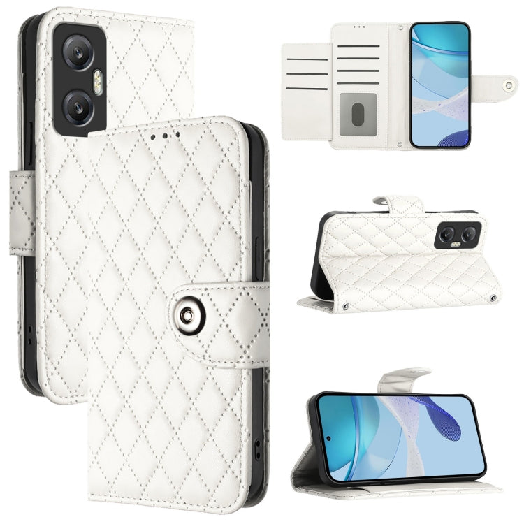 Rhombic Texture Flip Leather Phone Case with Lanyard, For Infinix Hot 20 5G, For Infinix Smart 7 X6515, For Infinix Hot 20i X665E, For Infinix Hot 20 Play, For Infinix Hot 20 4G X6826, For Infinix Zero 20, For Infinix Note 12 Pro / Note 12 2023        ...