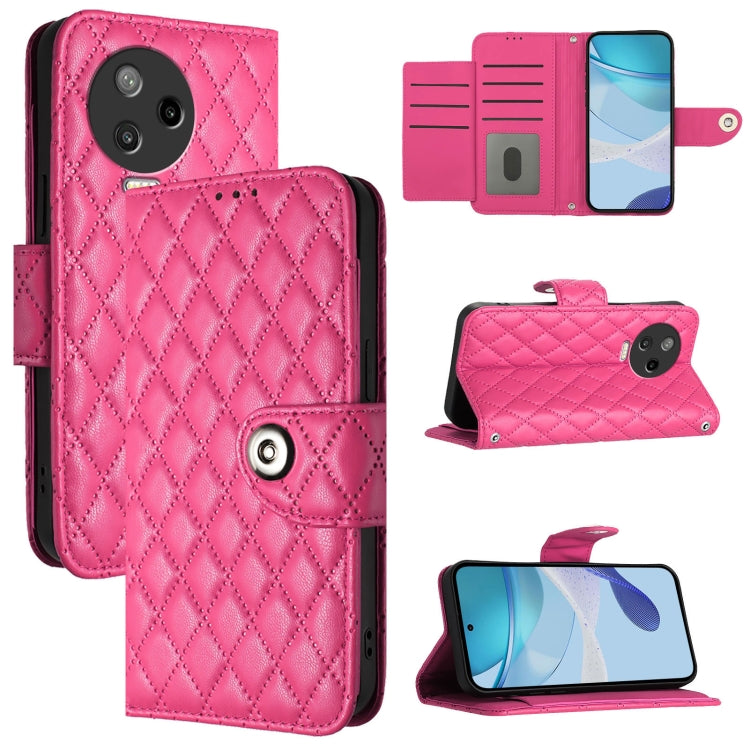 Rhombic Texture Flip Leather Phone Case with Lanyard, For Infinix Hot 20 5G, For Infinix Smart 7 X6515, For Infinix Hot 20i X665E, For Infinix Hot 20 Play, For Infinix Hot 20 4G X6826, For Infinix Zero 20, For Infinix Note 12 Pro / Note 12 2023        ...