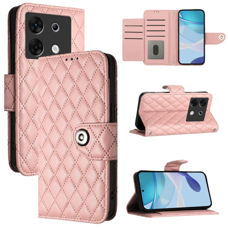 Rhombic Texture Flip Leather Phone Case with Lanyard, For Infinix Hot 40 / Hot 40 Pro, For Infinix Hot 40i, For Infinix Smart 8, For Infinix Zero 30 4G, For Infinix Zero 30 5G, For Infinix Hot 30 5G, For Infinix Hot 30 Play / 30 Play NFC               ...