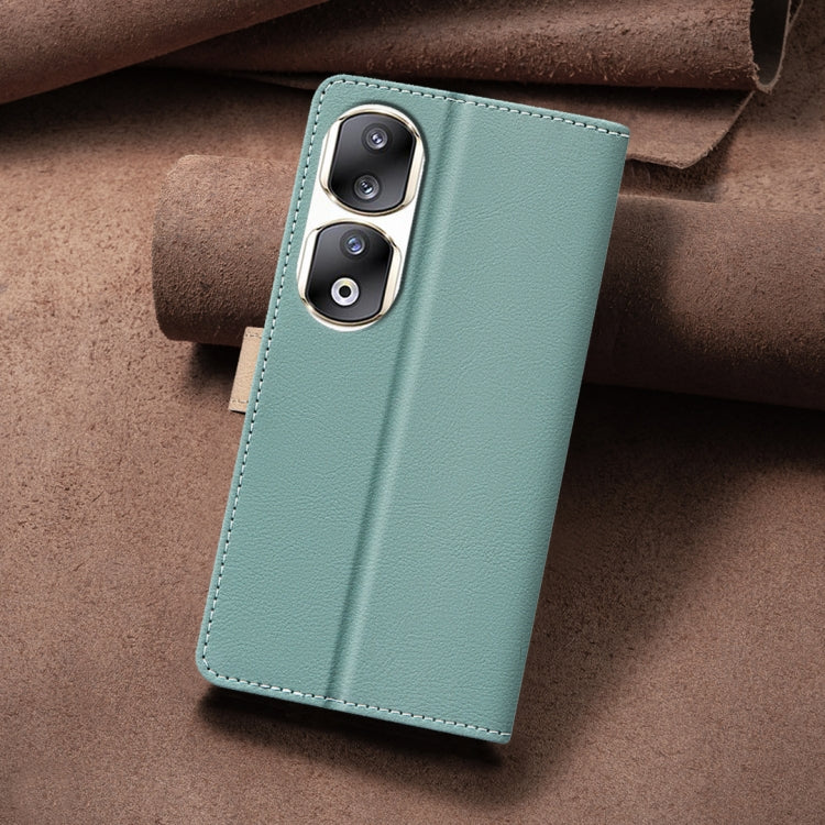 Color Matching RFID Anti-theft Leather Phone Case, For Honor 90 Pro, For Honor 90 5G, For Honor X7a