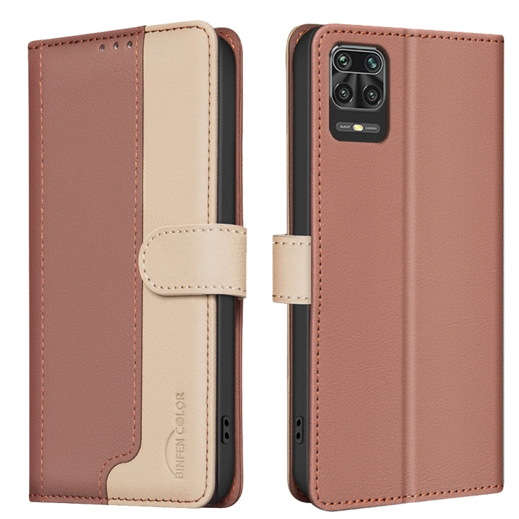Color Matching RFID Anti-theft Leather Phone Case, For Xiaomi Redmi 10X 4G / Note 9, For Xiaomi Redmi Note 9 Pro Max / 9 Pro / 9S