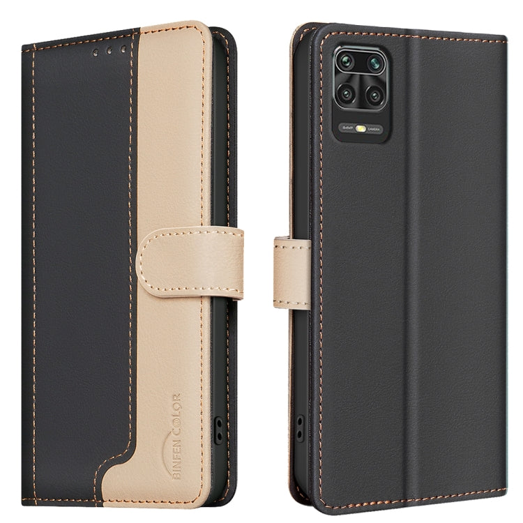 Color Matching RFID Anti-theft Leather Phone Case, For Xiaomi Redmi 10X 4G / Note 9, For Xiaomi Redmi Note 9 Pro Max / 9 Pro / 9S