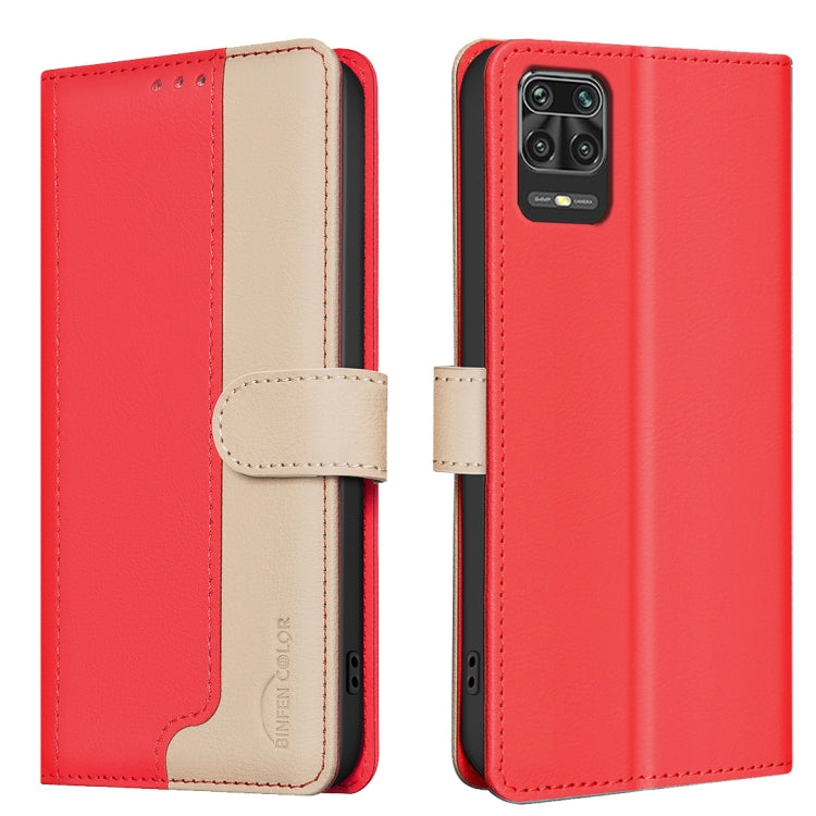 Color Matching RFID Anti-theft Leather Phone Case, For Xiaomi Redmi 10X 4G / Note 9, For Xiaomi Redmi Note 9 Pro Max / 9 Pro / 9S