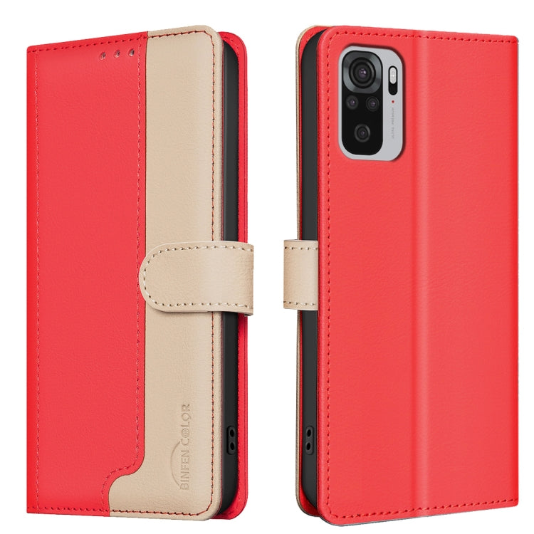 Color Matching RFID Anti-theft Leather Phone Case, For Xiaomi Redmi 10 2022 / Note 11 4G, For Xiaomi Redmi K40 / K40 Pro, For Xiaomi Redmi Note 10 4G / 10S, For Xiaomi Redmi Note 10 Pro / 10 Pro Max, For Xiaomi Redmi 10X 4G / Note 9                    ...