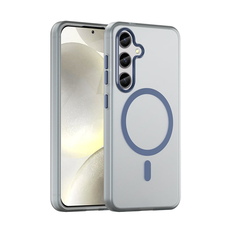 MagSafe Frosted Translucent TPU + PC Full Coverage Phone Case, For Samsung Galaxy S25 Ultra, For Samsung Galaxy S24 FE 5G, For Samsung Galaxy S24 Ultra 5G, For Samsung Galaxy S24+ 5G, For Samsung Galaxy S24 5G