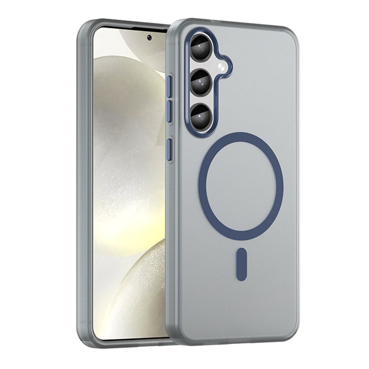 MagSafe Frosted Translucent TPU + PC Full Coverage Phone Case, For Samsung Galaxy S25 Ultra, For Samsung Galaxy S24 FE 5G, For Samsung Galaxy S24 Ultra 5G, For Samsung Galaxy S24+ 5G, For Samsung Galaxy S24 5G