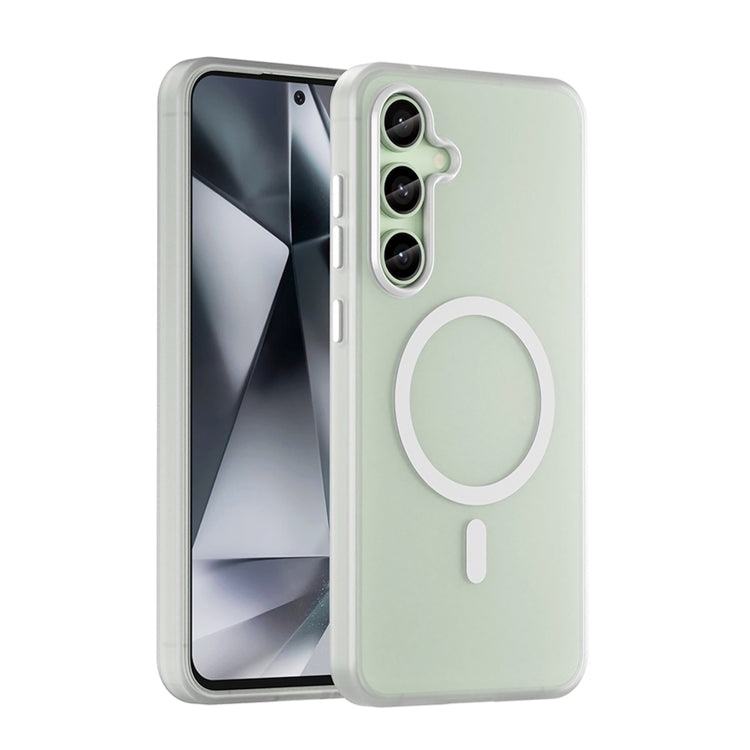 MagSafe Frosted Translucent TPU + PC Full Coverage Phone Case, For Samsung Galaxy S25 Ultra, For Samsung Galaxy S24 FE 5G, For Samsung Galaxy S24 Ultra 5G, For Samsung Galaxy S24+ 5G, For Samsung Galaxy S24 5G