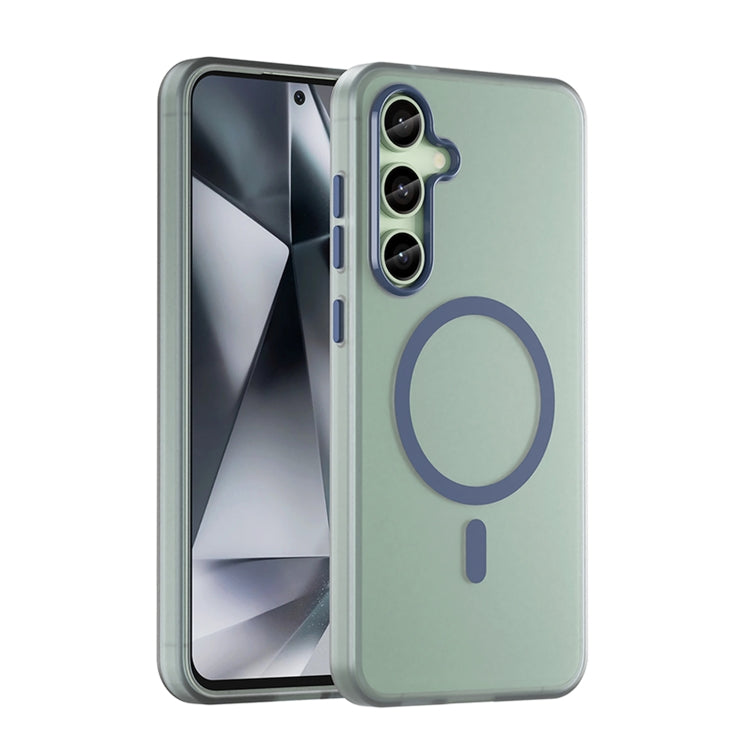 MagSafe Frosted Translucent TPU + PC Full Coverage Phone Case, For Samsung Galaxy S25 Ultra, For Samsung Galaxy S24 FE 5G, For Samsung Galaxy S24 Ultra 5G, For Samsung Galaxy S24+ 5G, For Samsung Galaxy S24 5G
