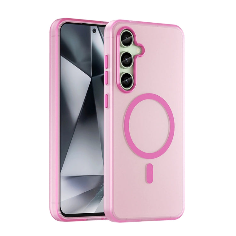 MagSafe Frosted Translucent TPU + PC Full Coverage Phone Case, For Samsung Galaxy S25 Ultra, For Samsung Galaxy S24 FE 5G, For Samsung Galaxy S24 Ultra 5G, For Samsung Galaxy S24+ 5G, For Samsung Galaxy S24 5G