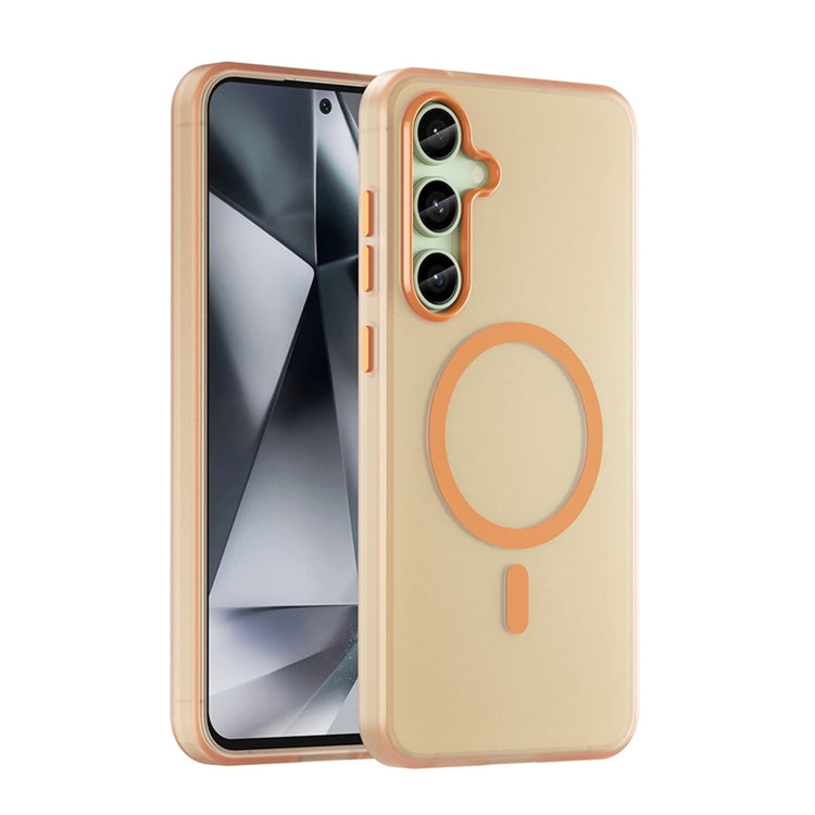 MagSafe Frosted Translucent TPU + PC Full Coverage Phone Case, For Samsung Galaxy S25 Ultra, For Samsung Galaxy S24 FE 5G, For Samsung Galaxy S24 Ultra 5G, For Samsung Galaxy S24+ 5G, For Samsung Galaxy S24 5G