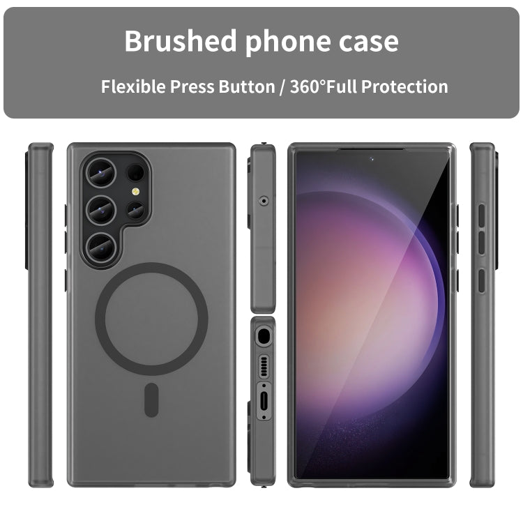 MagSafe Frosted Translucent TPU + PC Full Coverage Phone Case, For Samsung Galaxy S23 Ultra 5G, For Samsung Galaxy S23+ 5G, For Samsung Galaxy S23 5G