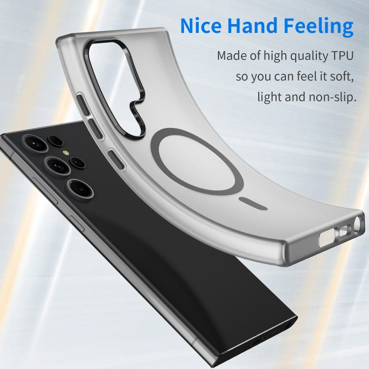 MagSafe Frosted Translucent TPU + PC Full Coverage Phone Case, For Samsung Galaxy S23 Ultra 5G, For Samsung Galaxy S23+ 5G, For Samsung Galaxy S23 5G