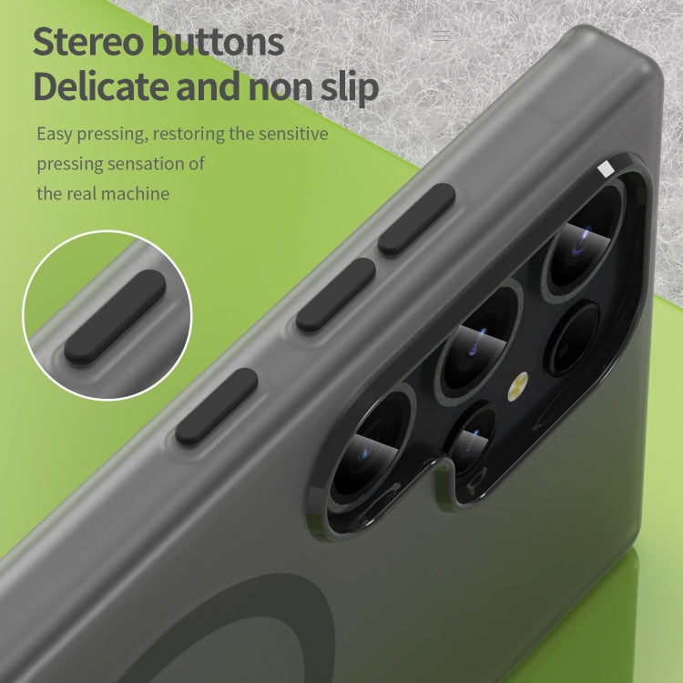MagSafe Frosted Translucent TPU + PC Full Coverage Phone Case, For Samsung Galaxy S23 Ultra 5G, For Samsung Galaxy S23+ 5G, For Samsung Galaxy S23 5G