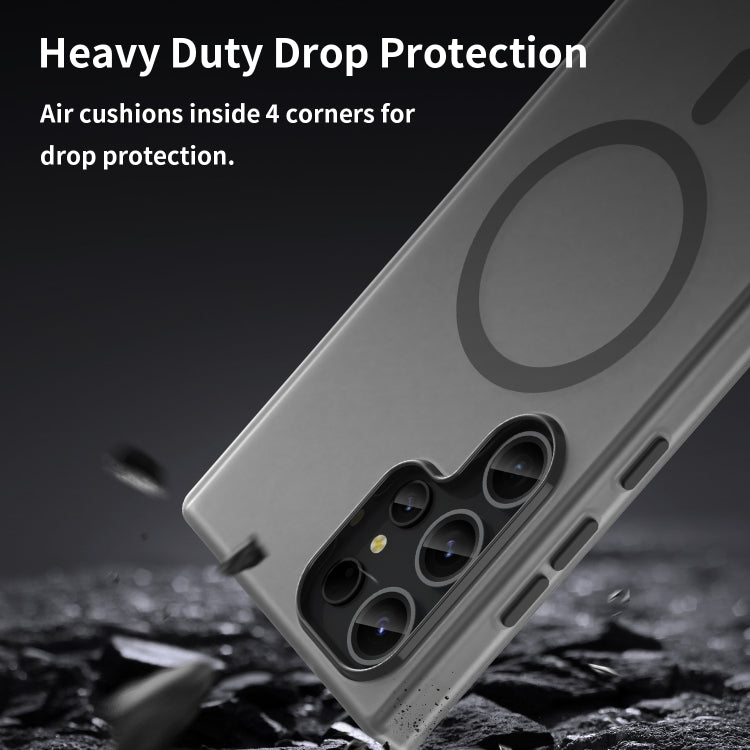 MagSafe Frosted Translucent TPU + PC Full Coverage Phone Case, For Samsung Galaxy S23 Ultra 5G, For Samsung Galaxy S23+ 5G, For Samsung Galaxy S23 5G