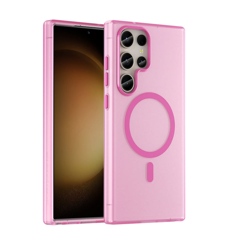 MagSafe Frosted Translucent TPU + PC Full Coverage Phone Case, For Samsung Galaxy S23 Ultra 5G, For Samsung Galaxy S23+ 5G, For Samsung Galaxy S23 5G