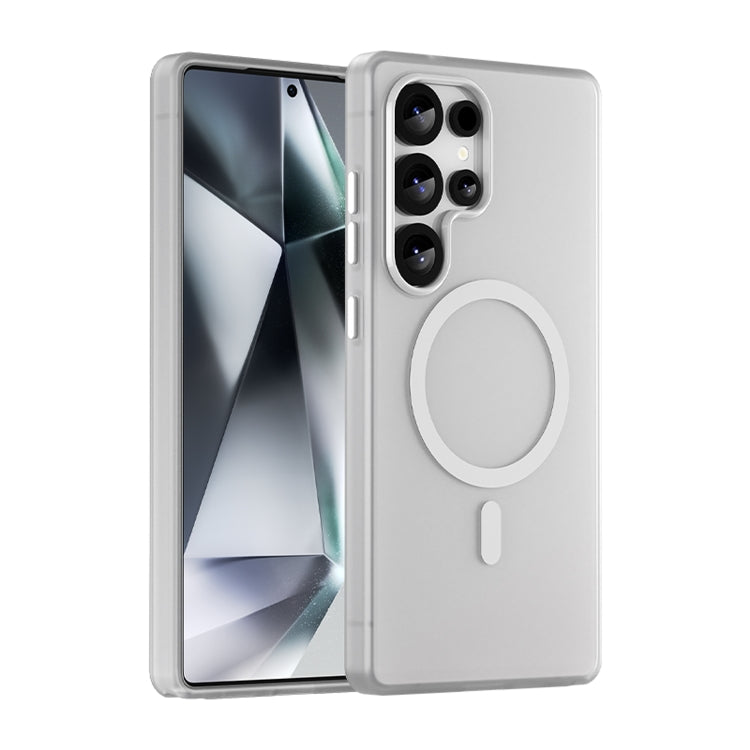 MagSafe Frosted Translucent TPU + PC Full Coverage Phone Case, For Samsung Galaxy S25 Ultra, For Samsung Galaxy S24 FE 5G, For Samsung Galaxy S24 Ultra 5G, For Samsung Galaxy S24+ 5G, For Samsung Galaxy S24 5G