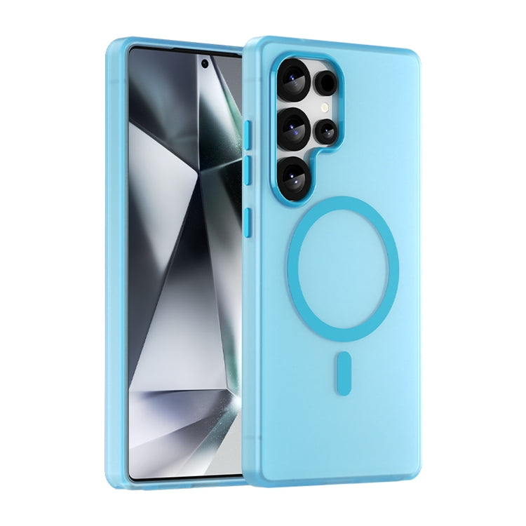 MagSafe Frosted Translucent TPU + PC Full Coverage Phone Case, For Samsung Galaxy S25 Ultra, For Samsung Galaxy S24 FE 5G, For Samsung Galaxy S24 Ultra 5G, For Samsung Galaxy S24+ 5G, For Samsung Galaxy S24 5G