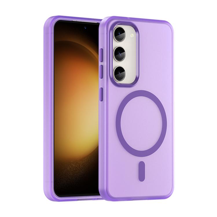 MagSafe Frosted Translucent TPU + PC Full Coverage Phone Case, For Samsung Galaxy S23 Ultra 5G, For Samsung Galaxy S23+ 5G, For Samsung Galaxy S23 5G