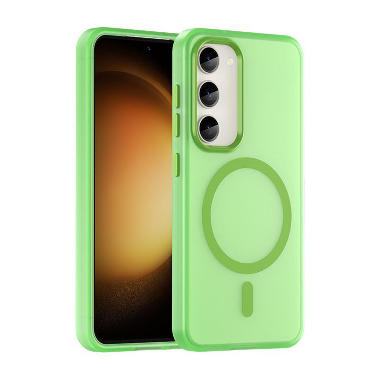 MagSafe Frosted Translucent TPU + PC Full Coverage Phone Case, For Samsung Galaxy S23 Ultra 5G, For Samsung Galaxy S23+ 5G, For Samsung Galaxy S23 5G