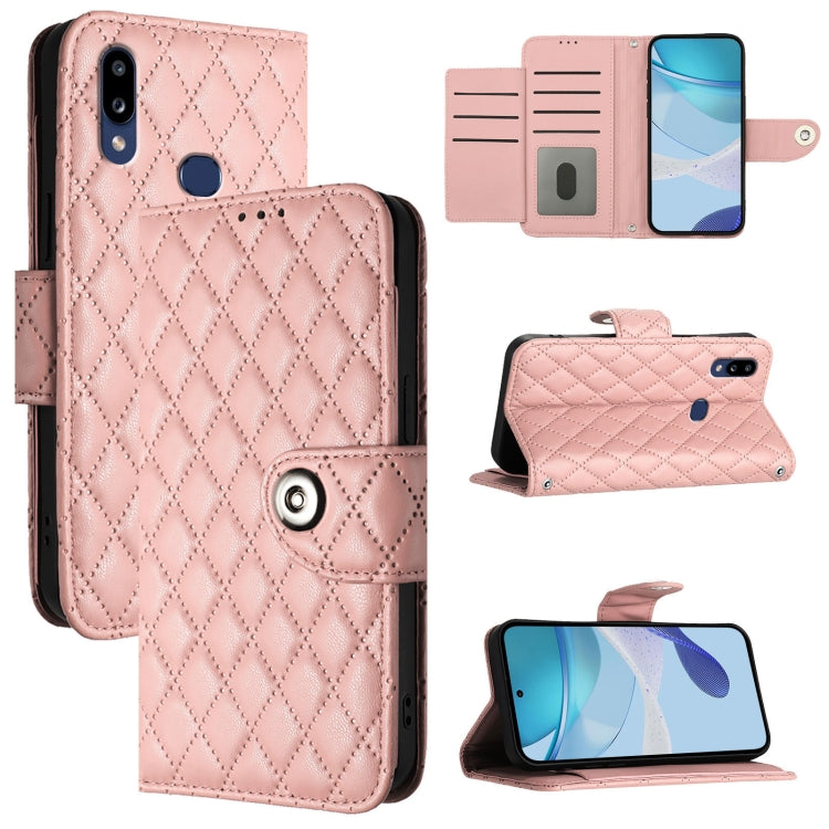 Rhombic Texture Flip Leather Phone Case with Lanyard, For Samsung Galaxy A02s 164mm, For Samsung Galaxy A02s 166mm, For Samsung Galaxy A10s / M01s, For Samsung Galaxy A21s, For Samsung Galaxy A51 5G, For Samsung Galaxy A71 5G, For Samsung Galaxy A31   ...