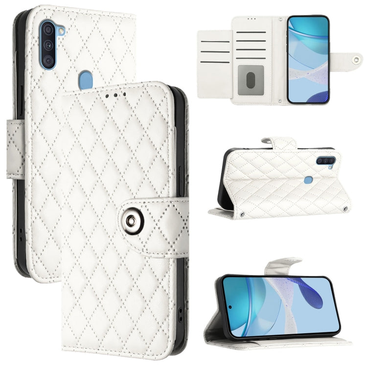 Rhombic Texture Flip Leather Phone Case with Lanyard, For Samsung Galaxy A02s 164mm, For Samsung Galaxy A02s 166mm, For Samsung Galaxy A10s / M01s, For Samsung Galaxy A21s, For Samsung Galaxy A51 5G, For Samsung Galaxy A71 5G, For Samsung Galaxy A31   ...