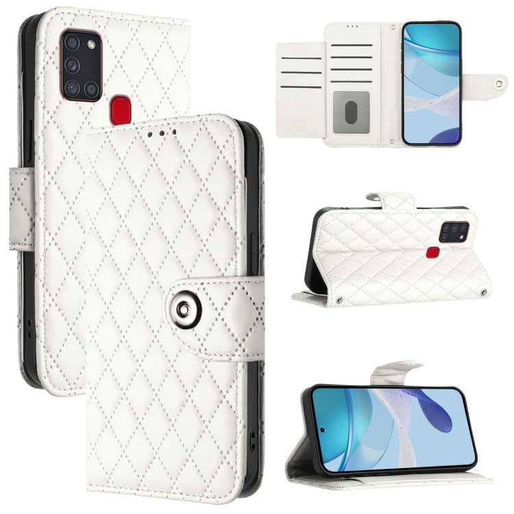 Rhombic Texture Flip Leather Phone Case with Lanyard, For Samsung Galaxy A02s 164mm, For Samsung Galaxy A02s 166mm, For Samsung Galaxy A10s / M01s, For Samsung Galaxy A21s, For Samsung Galaxy A51 5G, For Samsung Galaxy A71 5G, For Samsung Galaxy A31   ...