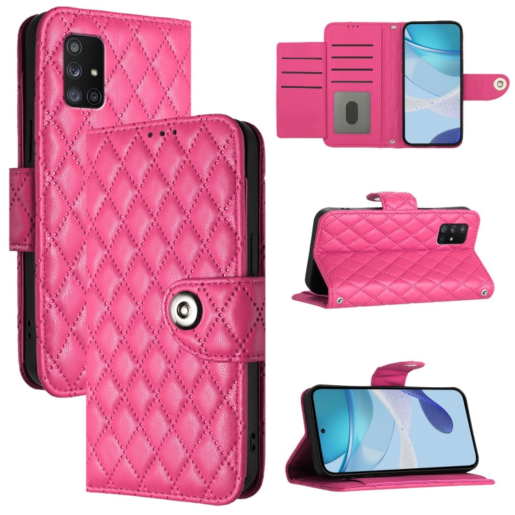 Rhombic Texture Flip Leather Phone Case with Lanyard, For Samsung Galaxy A02s 164mm, For Samsung Galaxy A02s 166mm, For Samsung Galaxy A10s / M01s, For Samsung Galaxy A21s, For Samsung Galaxy A51 5G, For Samsung Galaxy A71 5G, For Samsung Galaxy A31   ...