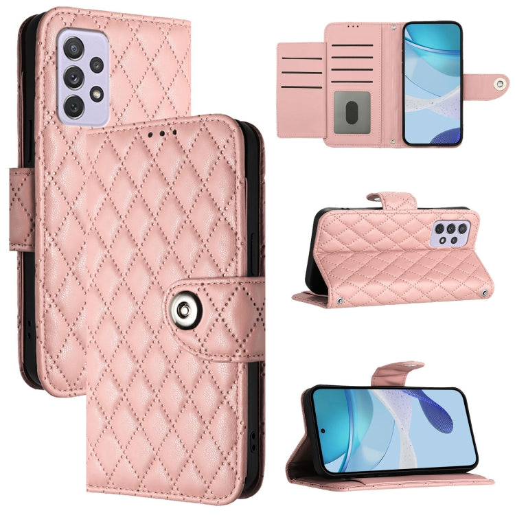 Rhombic Texture Flip Leather Phone Case with Lanyard, For Samsung Galaxy A32 5G / M32 5G, For Samsung Galaxy A03s 164mm, For Samsung Galaxy A41, For Samsung Galaxy A22 4G, For Samsung Galaxy A42 5G / M42 5G, For Samsung Galaxy A32 4G                   ...