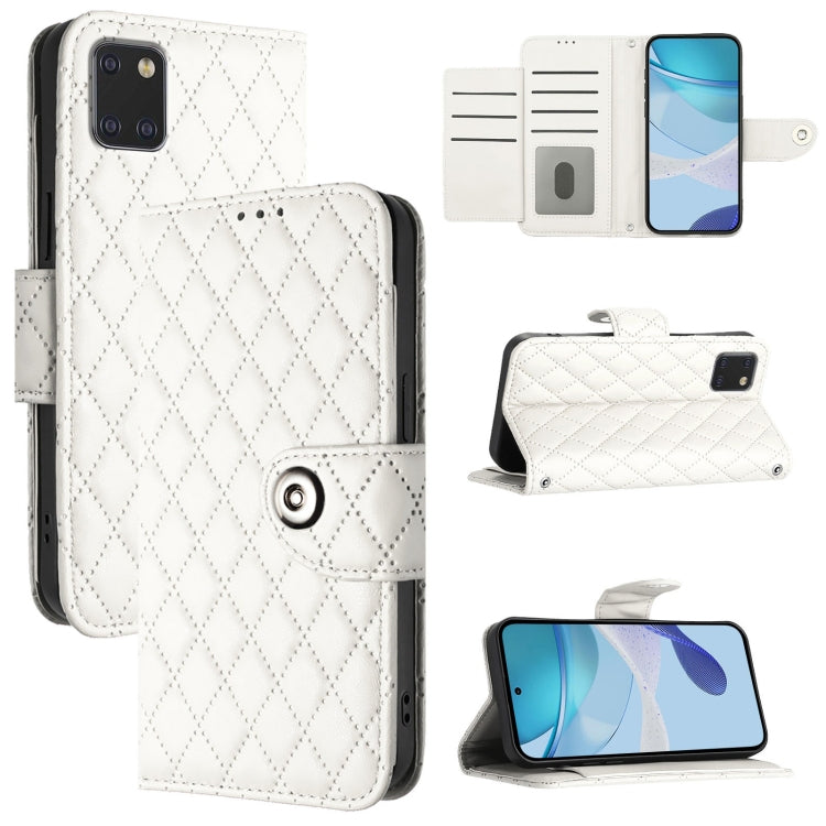 Rhombic Texture Flip Leather Phone Case with Lanyard, For Samsung Galaxy A21 EU, For Samsung Galaxy A01 EU, For Samsung Galaxy A91 / M80s, For Samsung Galaxy A81 / M60s, For Samsung Galaxy A71 4G, For Samsung Galaxy A51 4G / M40s                       ...