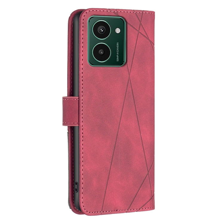 Magnetic Buckle Rhombus Texture Leather Phone Case, For HMD Pulse PRO / Pulse / Pulse+
