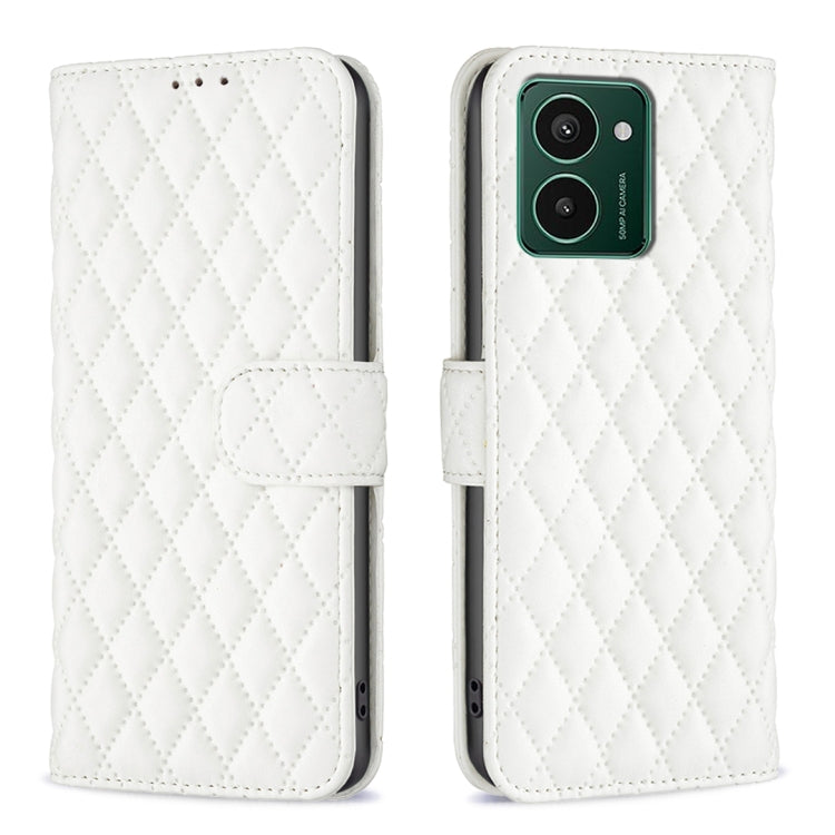 Diamond Lattice Wallet Flip Leather Phone Case, For HMD Pulse PRO / Pulse / Pulse+