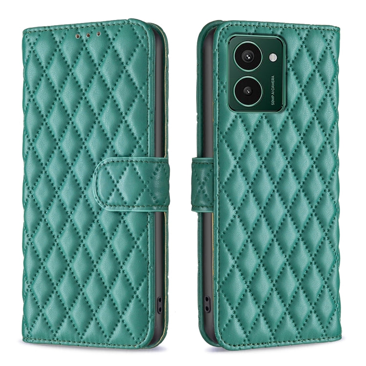 Diamond Lattice Wallet Flip Leather Phone Case, For HMD Pulse PRO / Pulse / Pulse+