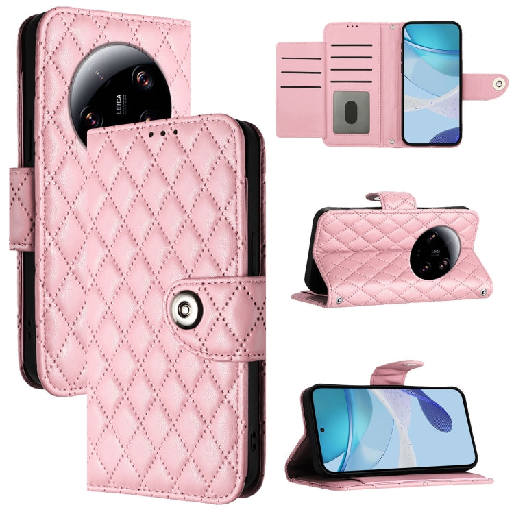 Rhombic Texture Flip Leather Phone Case with Lanyard, For Xiaomi Poco X4 GT, For Xiaomi Poco C51 / C50, For Xiaomi 13 Ultra, For Xiaomi Civi 3, For Xiaomi 13 Lite / Civi 2, For Xiaomi Poco M4 5G / Poco M5 4G, For Xiaomi 13 Pro, For Xiaomi 13