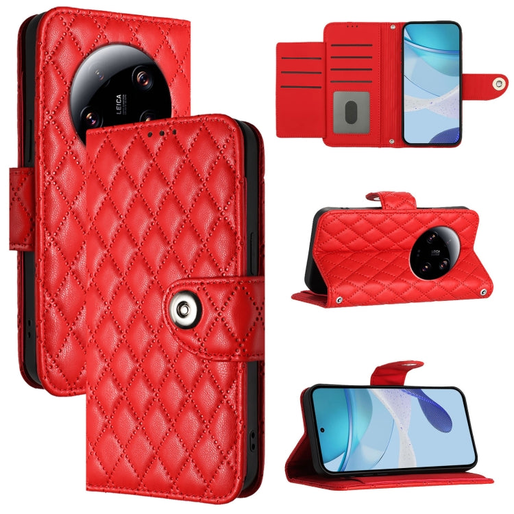 Rhombic Texture Flip Leather Phone Case with Lanyard, For Xiaomi Poco X4 GT, For Xiaomi Poco C51 / C50, For Xiaomi 13 Ultra, For Xiaomi Civi 3, For Xiaomi 13 Lite / Civi 2, For Xiaomi Poco M4 5G / Poco M5 4G, For Xiaomi 13 Pro, For Xiaomi 13