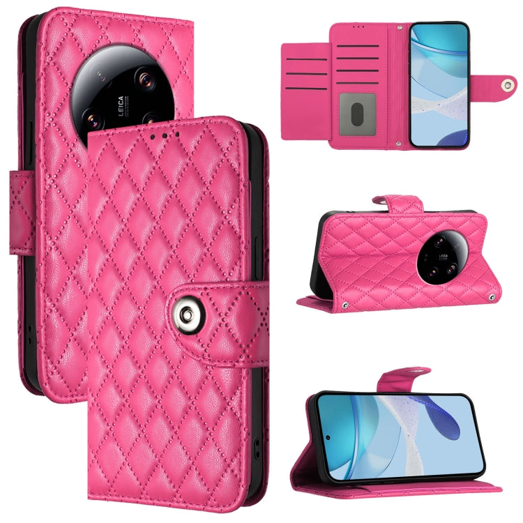 Rhombic Texture Flip Leather Phone Case with Lanyard, For Xiaomi Poco X4 GT, For Xiaomi Poco C51 / C50, For Xiaomi 13 Ultra, For Xiaomi Civi 3, For Xiaomi 13 Lite / Civi 2, For Xiaomi Poco M4 5G / Poco M5 4G, For Xiaomi 13 Pro, For Xiaomi 13