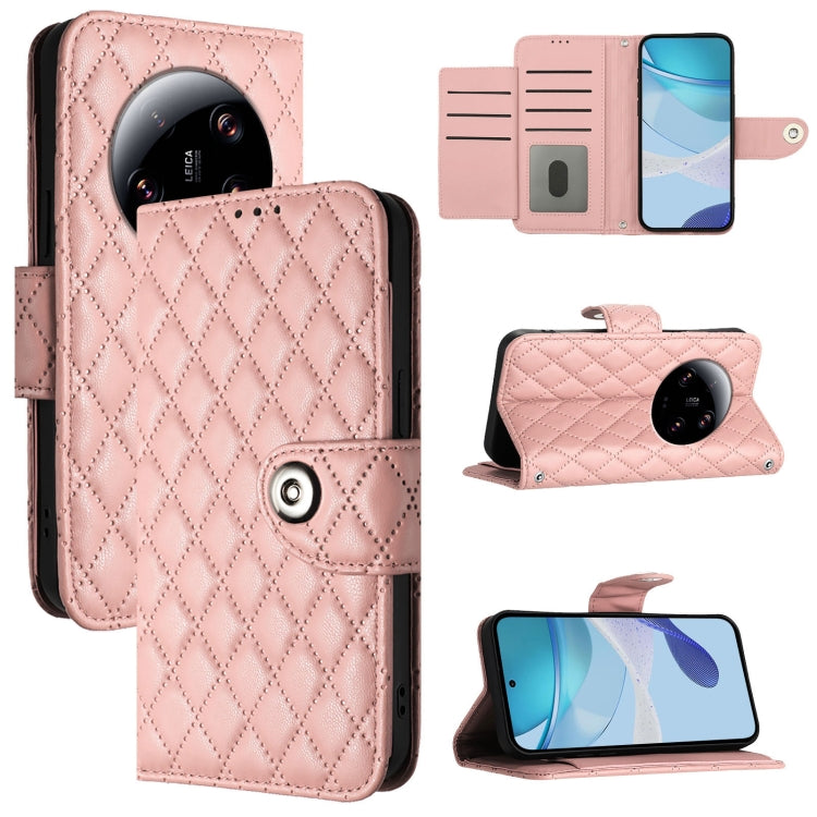 Rhombic Texture Flip Leather Phone Case with Lanyard, For Xiaomi Poco X4 GT, For Xiaomi Poco C51 / C50, For Xiaomi 13 Ultra, For Xiaomi Civi 3, For Xiaomi 13 Lite / Civi 2, For Xiaomi Poco M4 5G / Poco M5 4G, For Xiaomi 13 Pro, For Xiaomi 13
