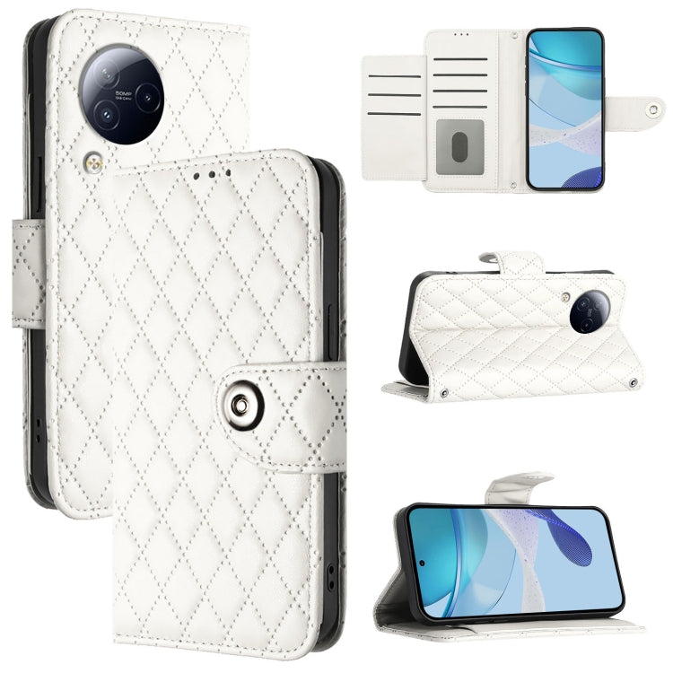 Rhombic Texture Flip Leather Phone Case with Lanyard, For Xiaomi Poco X4 GT, For Xiaomi Poco C51 / C50, For Xiaomi 13 Ultra, For Xiaomi Civi 3, For Xiaomi 13 Lite / Civi 2, For Xiaomi Poco M4 5G / Poco M5 4G, For Xiaomi 13 Pro, For Xiaomi 13