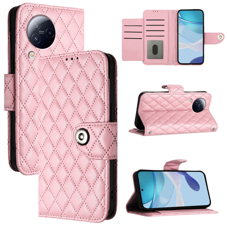 Rhombic Texture Flip Leather Phone Case with Lanyard, For Xiaomi Poco X4 GT, For Xiaomi Poco C51 / C50, For Xiaomi 13 Ultra, For Xiaomi Civi 3, For Xiaomi 13 Lite / Civi 2, For Xiaomi Poco M4 5G / Poco M5 4G, For Xiaomi 13 Pro, For Xiaomi 13