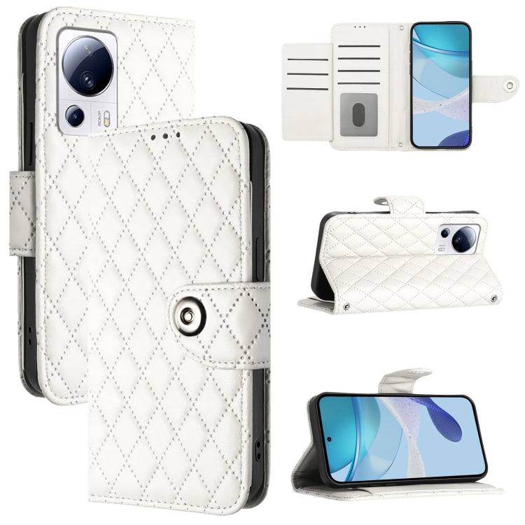 Rhombic Texture Flip Leather Phone Case with Lanyard, For Xiaomi Poco X4 GT, For Xiaomi Poco C51 / C50, For Xiaomi 13 Ultra, For Xiaomi Civi 3, For Xiaomi 13 Lite / Civi 2, For Xiaomi Poco M4 5G / Poco M5 4G, For Xiaomi 13 Pro, For Xiaomi 13