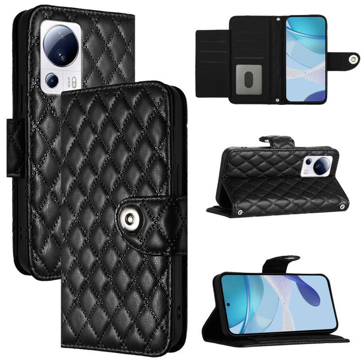 Rhombic Texture Flip Leather Phone Case with Lanyard, For Xiaomi Poco X4 GT, For Xiaomi Poco C51 / C50, For Xiaomi 13 Ultra, For Xiaomi Civi 3, For Xiaomi 13 Lite / Civi 2, For Xiaomi Poco M4 5G / Poco M5 4G, For Xiaomi 13 Pro, For Xiaomi 13