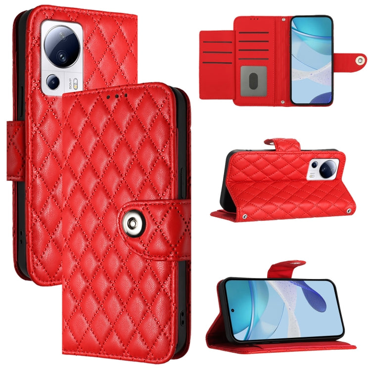 Rhombic Texture Flip Leather Phone Case with Lanyard, For Xiaomi Poco X4 GT, For Xiaomi Poco C51 / C50, For Xiaomi 13 Ultra, For Xiaomi Civi 3, For Xiaomi 13 Lite / Civi 2, For Xiaomi Poco M4 5G / Poco M5 4G, For Xiaomi 13 Pro, For Xiaomi 13