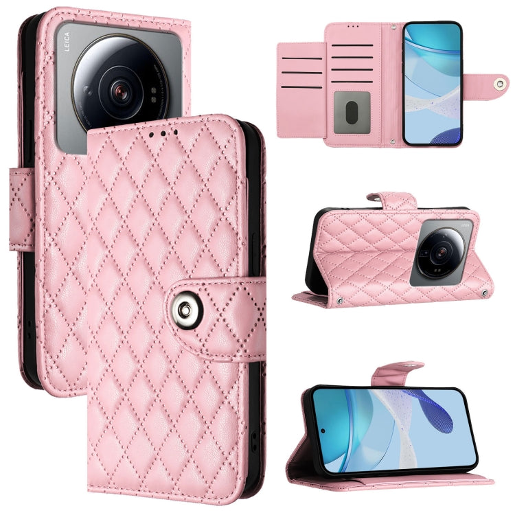 Rhombic Texture Flip Leather Phone Case with Lanyard, For Xiaomi 12T / 12T Pro, For Xiaomi Poco M5s, For Xiaomi 12S Ultra, For Xiaomi 12 Pro / 12S Pro, For Xiaomi 12 / 12X / 12S, For Xiaomi Poco X4 NFC, For Xiaomi 12 Lite, For Xiaomi Poco C40