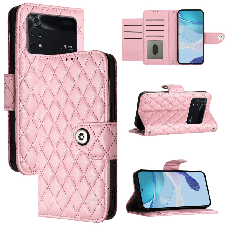 Rhombic Texture Flip Leather Phone Case with Lanyard, For Xiaomi Civi 1S, For Xiaomi Poco M4 Pro 5G, For Xiaomi Poco M4 Pro 4G, For Xiaomi Poco X4 Pro 5G, For Xiaomi Mi 11 Lite 4G / 5G, For Xiaomi 11 Lite 5G NE, For Xiaomi 11T / 11T Pro                ...
