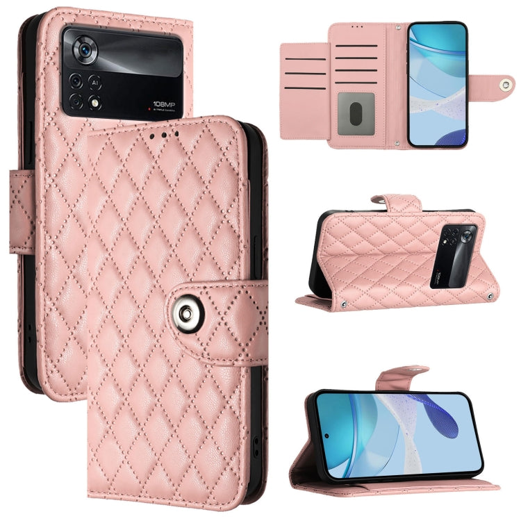 Rhombic Texture Flip Leather Phone Case with Lanyard, For Xiaomi Civi 1S, For Xiaomi Poco M4 Pro 5G, For Xiaomi Poco M4 Pro 4G, For Xiaomi Poco X4 Pro 5G, For Xiaomi Mi 11 Lite 4G / 5G, For Xiaomi 11 Lite 5G NE, For Xiaomi 11T / 11T Pro                ...