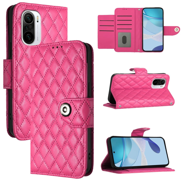 Rhombic Texture Flip Leather Phone Case with Lanyard, For Xiaomi Poco X3 GT, For Xiaomi Poco F3, For Xiaomi Mi 11i / 11X / 11X Pro, For Xiaomi Poco X3 / X3 NFC / X3 Pro, For Xiaomi Mi 11 Ultra, For Xiaomi Mi 11 Pro, For Xiaomi Poco M3 / Redmi 9T       ...
